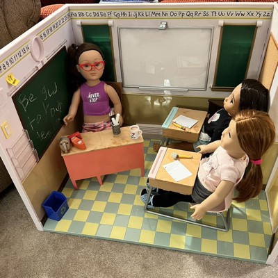 Doll School Classroom Generation Dollhouse Awesome Academy Teacher  Accessories D