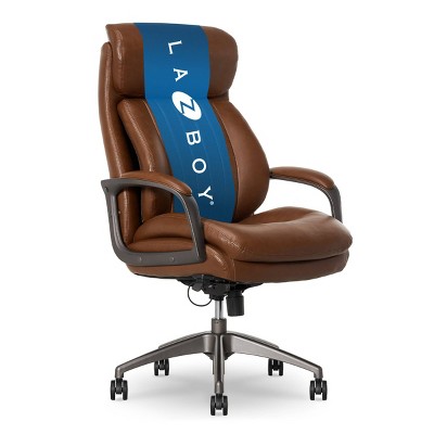 La-z-boy Nova Executive Office Chair Cognac: Upholstered, Swivel ...