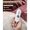 Garvee Heated Blanket, Fast Heating Electric Blanket with LED Controller, 4 Heating Levels, ETL Certified, Machine Washable, Cozy Gift for Grandma - 3 of 4