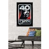 Trends International Star Wars: Return of the Jedi - 40th Vader Logo Framed Wall Poster Prints - 2 of 4