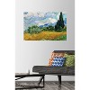Trends International Wheat Field with Cypresses Unframed Wall Poster Prints - 2 of 4