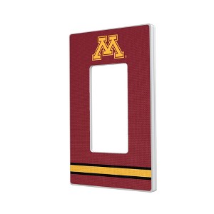 NCAA Big Ten Universities Stripe Hidden-Screw Light Switch Plate for Single Rocker - 1 of 4