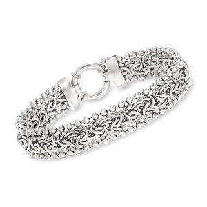 Ross-Simons Byzantine Beaded Bracelet in Sterling Silver - 1 of 4