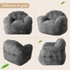Bean Bag Chair with Filler, Cozy Beanbag Couch for Adult & Kids, Floor Sofa for Gaming, Reading & Lounging - 4 of 4
