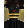 HalloweenCostumes.com Lil Bee Kid's Costume, Black and Yellow Honeybee Dress, Bumbblebee Outfits for Girls - 4 of 4