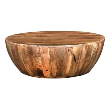 Mango Wood Coffee Table Antique Brown - The Urban Port
