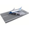 Boeing VC-25 Aircraft White and Blue "United States Air Force One" with Runway Section Diecast Model Airplane by Runway24 - 3 of 3