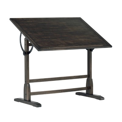 Emma And Oliver Adjustable Drawing And Drafting Table With Dual Wheel ...