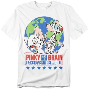 Pinky And The Brain Campaign Adult T-Shirt - 1 of 4