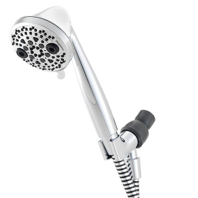 5 Setting PowerMassage Handheld Shower Head Chrome - Oxygenics