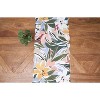 C&F Home 14" x 51" Joelle Cotton Table Runner - Vibrant Floral & Palm Leaf - 2 of 4