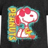 Girls' - Peanuts - Peanuts Snoopy Woodstock Fitted Short Sleeve Graphic T-Shirt - 2 of 4