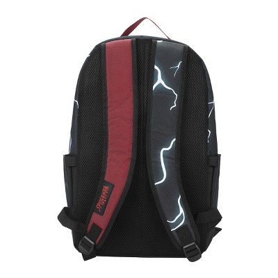 Spider-Man Classic Lightning Character Art 18.5” Adult Blue & Orange Backpack — фото 7