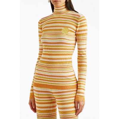 Women's AWA RIBBED-KNIT TURTLENECK TOP - HELMSTEDT