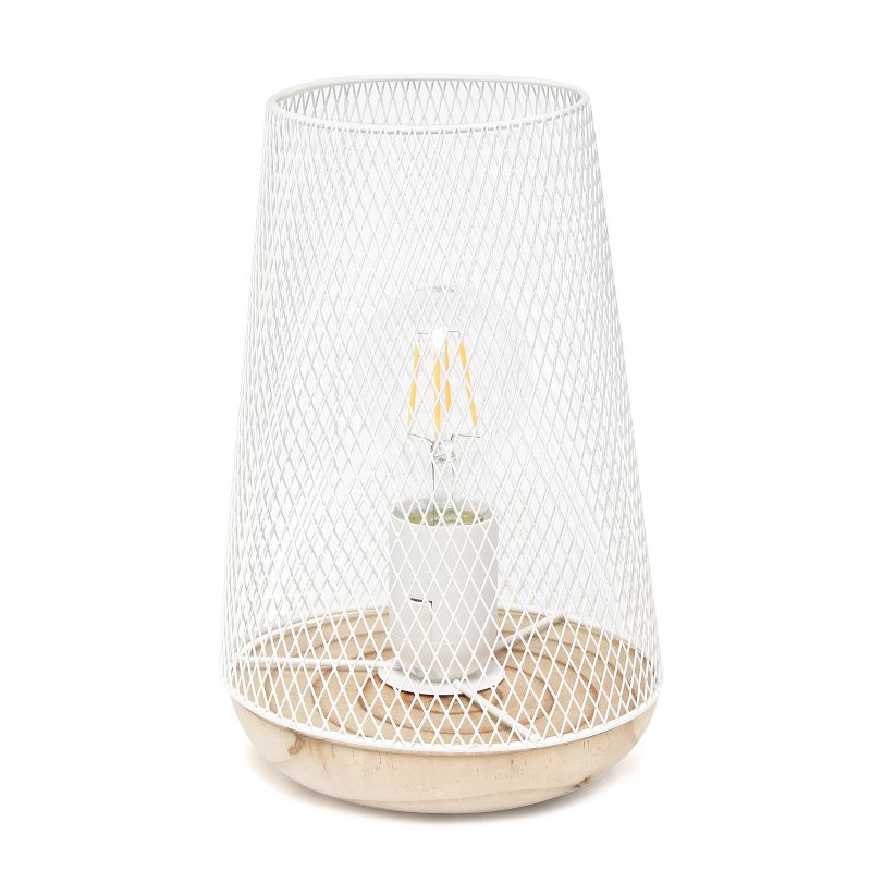 Wired Mesh Uplight Table Lamp - Simple Designs, 1 of 10