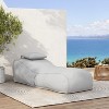 Christopher Knight Home Maeve Outdoor Modern Versatile Bean Bag Lounge Chair with a Pillow - 2 of 4