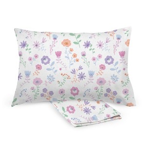 BreathableBaby Cotton Percale Pillowcase, For 13" x 18" Toddler Pillow (2-Pack) - 1 of 1