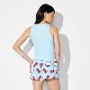 Women's Hello Kitty Graphic Tank Top - Light Blue - 3 of 3