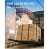 Pallet Forks, Tractor Forks - 60" 4000Lbs Heavy Duty Clamp On for Skid Steer, Loader Bucket, Tractor Attachments - 2 of 4