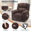 Power Lift Recliner Chair with Heat & Massage, Electric Lift Recliner with Padded Seat & 2 Side Pockets, Single Sofa Seat for Living Room - 4 of 4