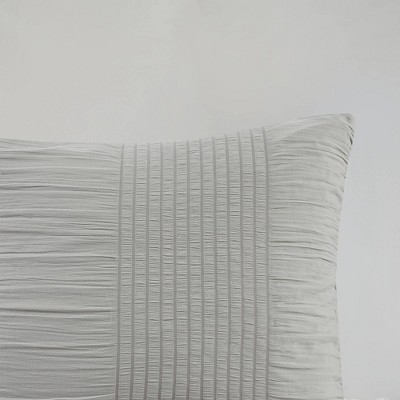 Gray King Microfiber 7-Piece Bed in a Bag Set