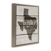 Stupell Industries Texas Rustic Typography Map, 18" x 18" - 3 of 4