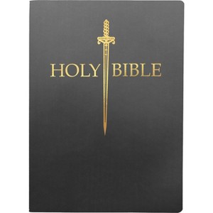 KJV Sword Bible, Large Print, Black Ultrasoft - (King James Version Sword Bible) by  Whitaker House (Leather Bound) - 1 of 1