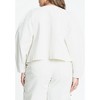 ELOQUII Women's Plus Size Grommet Detail Denim Jacket - 3 of 4