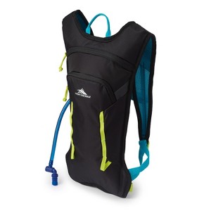 High Sierra Hydrahike 2.0 4L Hydration Water Backpack with Insulated Reservoir Pocket for Hiking, Running, Climbing, or Cycling, Black - 1 of 4