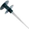VisioGear Hardware Fasteners, 6PCS Garden Hose Guide Spike, Keeps Garden Hose Out of Flower Beds, Silver, 3.7"*3.7"*10" - 2 of 4