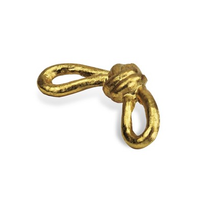 Cheung's Roven Golden Cast Iron Knot Decor