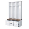 TIRAMISUBEST 40.2'' Wide Hall Tree with Storage Bench for Hallway, Entryway, Living Room - 3 of 4