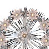 Northlight 7" Silver Pre-Lit Snowflake Starburst Christmas Tree Topper - Clear Lights - 4 of 4