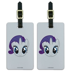 My Little Pony Rarity Face Luggage ID Tags Set of 2 - 1 of 4