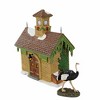 Department 56 Villages 6.75 In Zoological Gardens Dicken's Village Ostrich Village Buildings - 2 of 3
