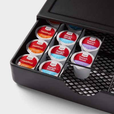 Coffee Pod Under Brewer Storage Drawer and Rubber Wood Knob - Brightroom™