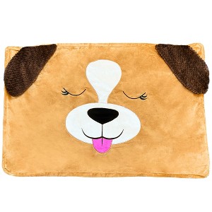 Pet Bed In A Box Slipcover: Biscuit The Beige Dog - XLarge - 42x28" Bed Case - 1 of 4