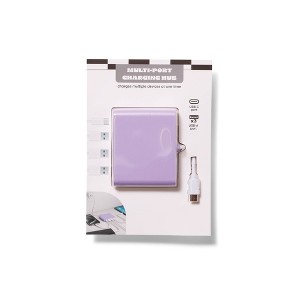 Vivitar USB Charger Slim Purple - 1 of 4