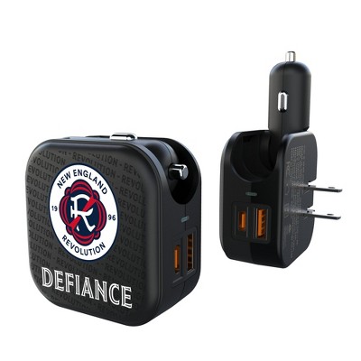 MLS Eastern Conference Teams Text Backdrop 18-Watt 2 in 1 USB A/C Charger