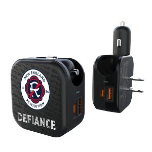 MLS Eastern Conference Teams Text Backdrop 18-Watt 2 in 1 USB A/C Charger - 1 of 3