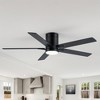 Airsurfer 52" Color-Changing LED Indoor/Covered Outdoor Ceiling Fan, 5 Plywood Blades, DC Motor, Remote Included - 3 of 4