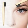 Unique Bargains Portable 2 In1 Stainless Steel Eyebrow Shaping Tool 1 Pc - 3 of 4