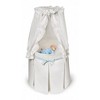 Badger Basket Empress Round Baby Bassinet with Canopy - image 3 of 4