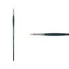 Creative Mark Imperial Professional Chungking Hog Bristle Brush - Flat, Handmade Long Handle Oil Paint Brushes for Artists, Nickel-Plated Brass - 2 of 4