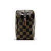 The Knoll - Unisex Checkered Toiletry Bag - Brown - 2 of 4
