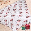 Lomsoe Cozy Printed Blanket Blanket, Flannel Throw Size for Home Decoration, Ultra Soft Throw, Christmas Light. - 3 of 4
