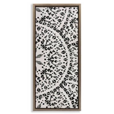 Stupell Industries Boho Fractal Pattern Study, 15" x 31"