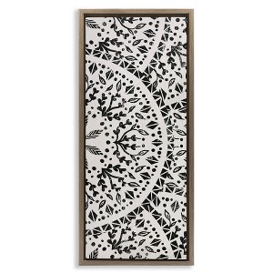 Stupell Industries Boho Fractal Pattern Study, 15" x 31" - 1 of 4