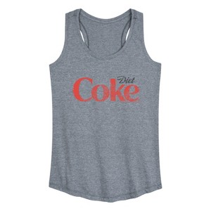 Women's - Coca-Cola - Diet Coke Logo Graphic Racerback Tank - 1 of 4