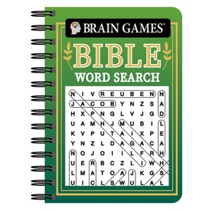 Brain Games - To Go - Bible Word Search (Green) - by  Publications International Ltd & Brain Games (Spiral Bound) - 1 of 1